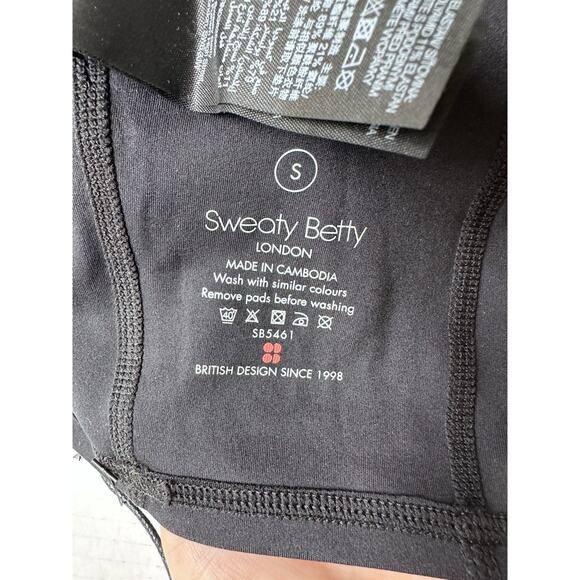 SoulCycle Sweaty Betty All Day Vest Top in Black Size S NWT - Picture 7 of 7